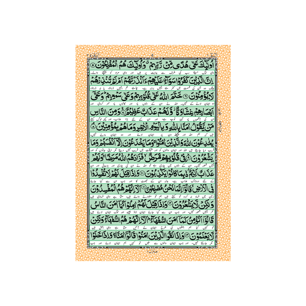 [11/V] Al-Quran-Ul-Kareem With Kanzul Iman (Urdu Translation) - Gift Edition