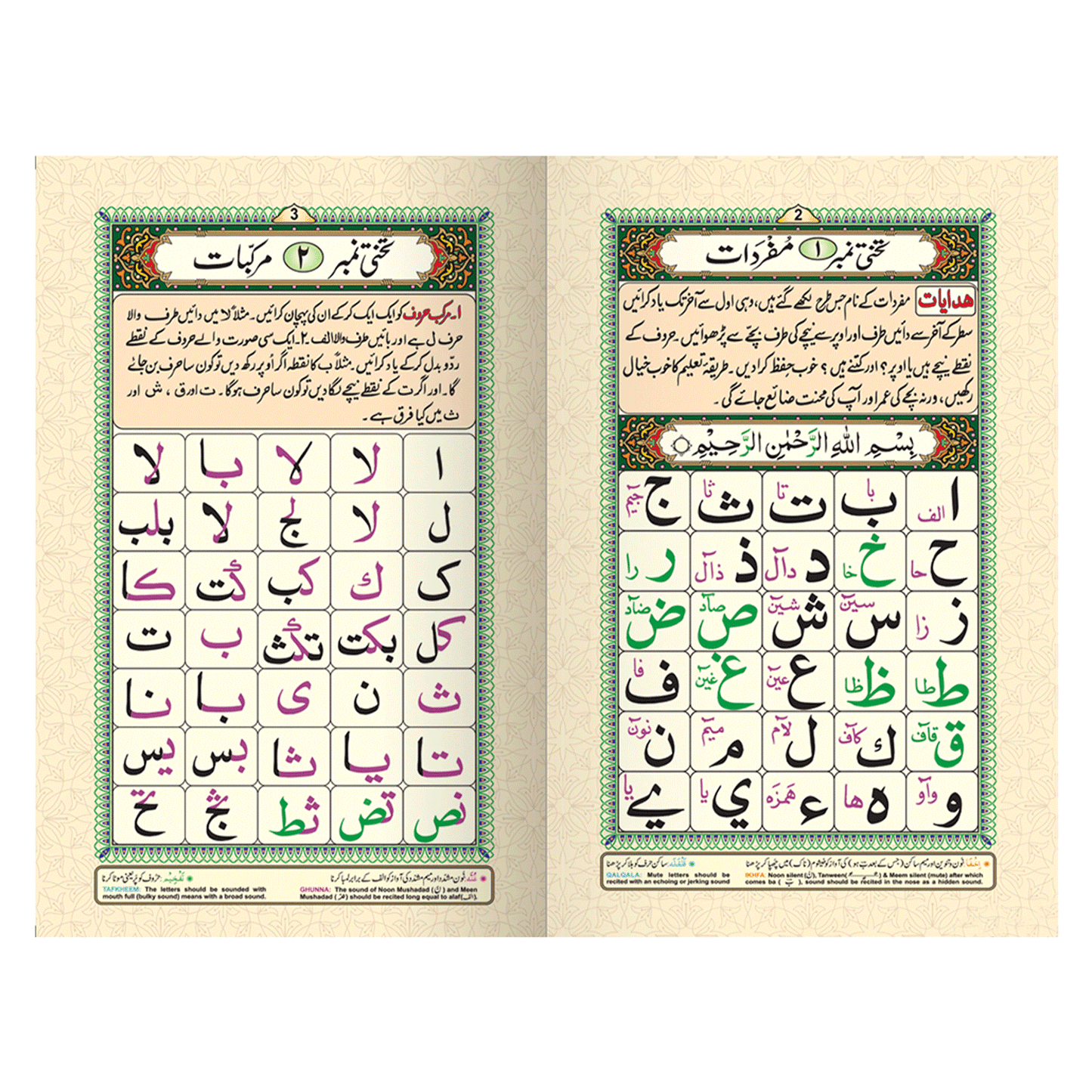 IK208 Noorani Qaida with Tajweed rules