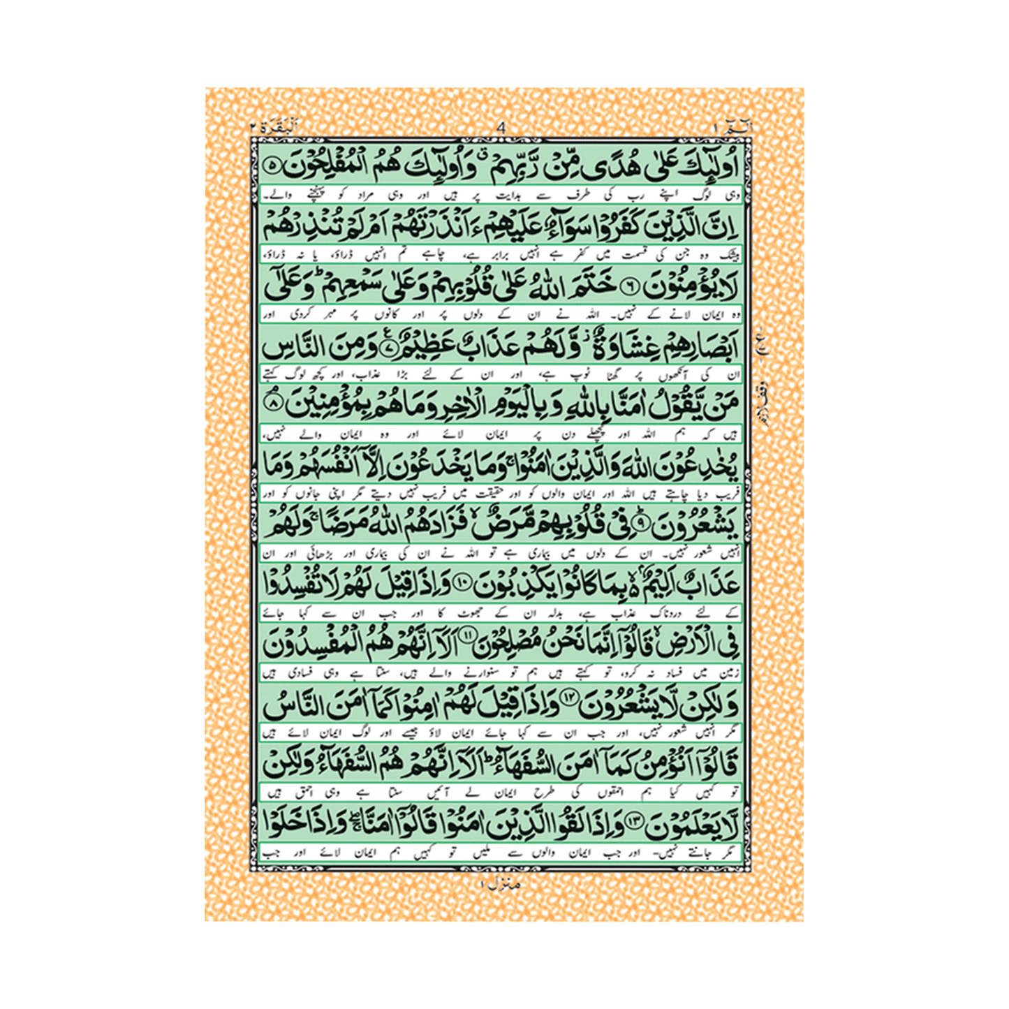 [11/SB] Al-Quran-Ul-Kareem With Kanzul Iman (Urdu Translation) - Gift Edition