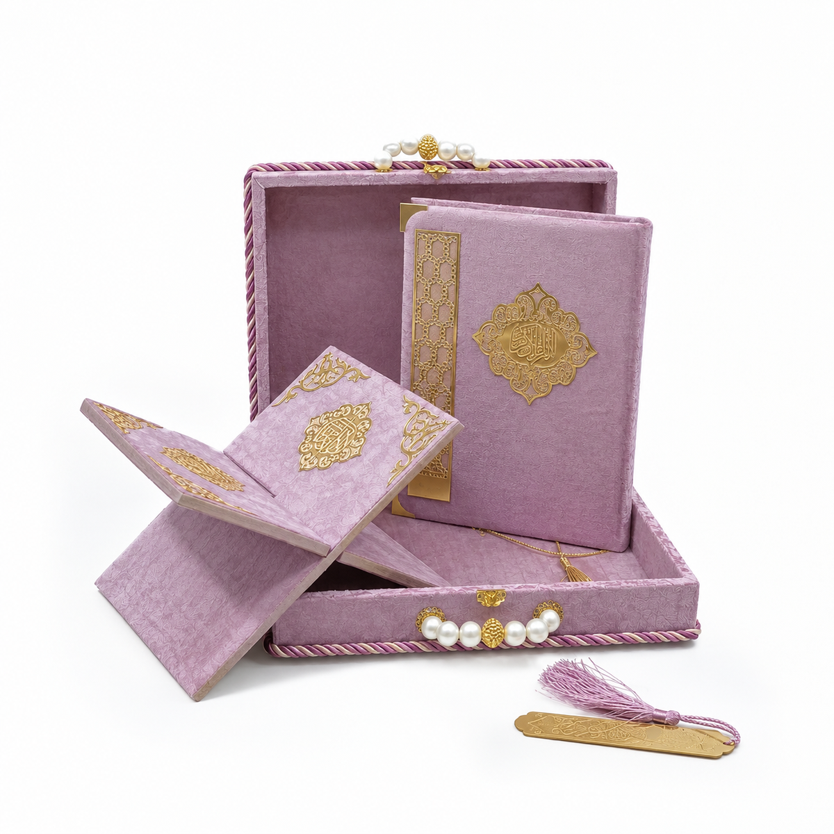 [877/4Marjaan] Al-Quran-Ul-Kareem In 16 Lines With Tajweed Rules - Gift Edition