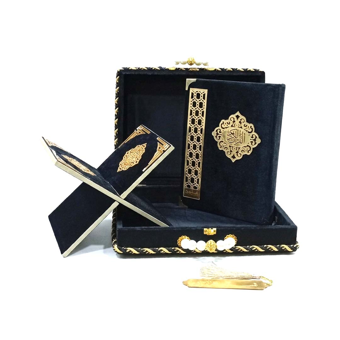 [877/4Marjaan] Al-Quran-Ul-Kareem In 16 Lines With Tajweed Rules - Gift Edition