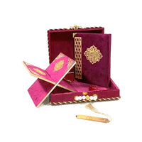 [877/4Marjaan] Al-Quran-Ul-Kareem In 16 Lines With Tajweed Rules - Gift Edition