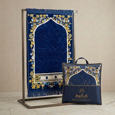 Premium Prayer Mat - Leaf & Flowers