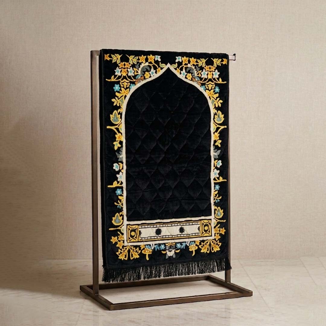Premium Prayer Mat - Leaf & Flowers