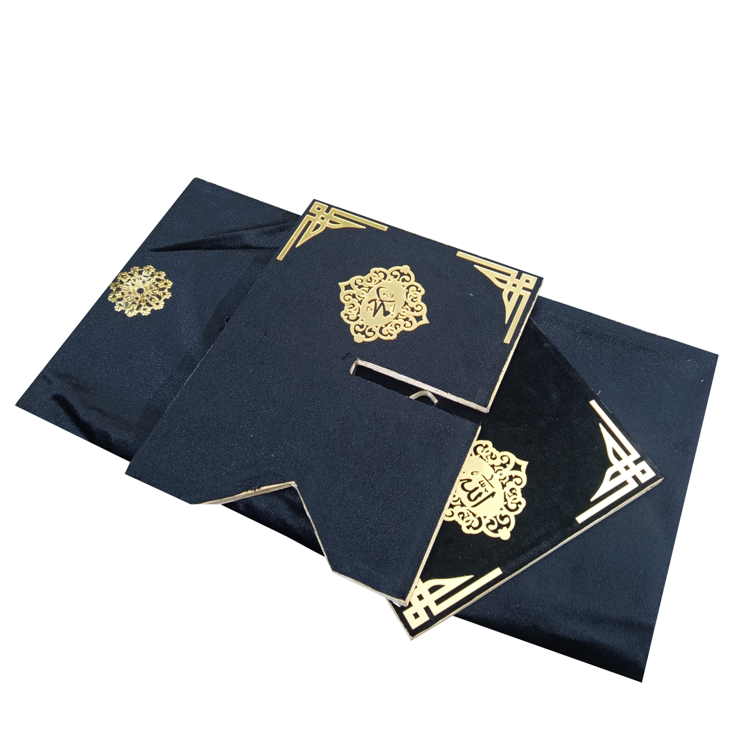 [R11] Premium Velvet Rehal With Pouch